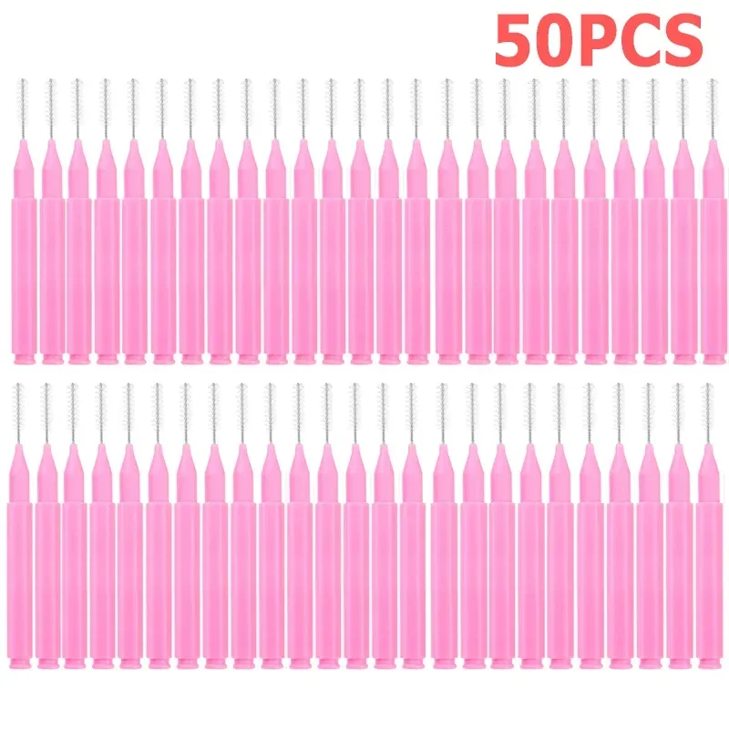 Portátil mini escova de sobrancelha 20/50 pçs sobrancelha perm escovas descartáveis ​​dobráveis ​​micro cílios sobrancelha levantamento escovas aplicadores ferramentas
