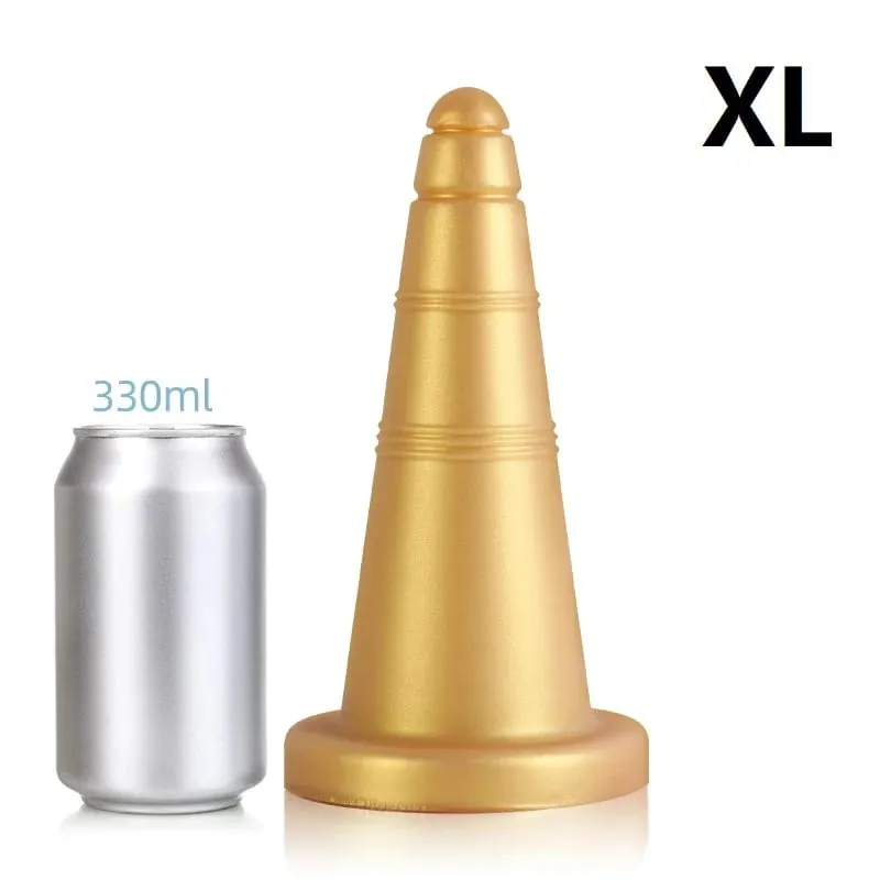 Soft Cones 21-29.5cm Huge Anal Plug Butt Plug Dildo Vagina Anus Dilation Trainer Prostate Massage Adult Sex Toys For Men Women