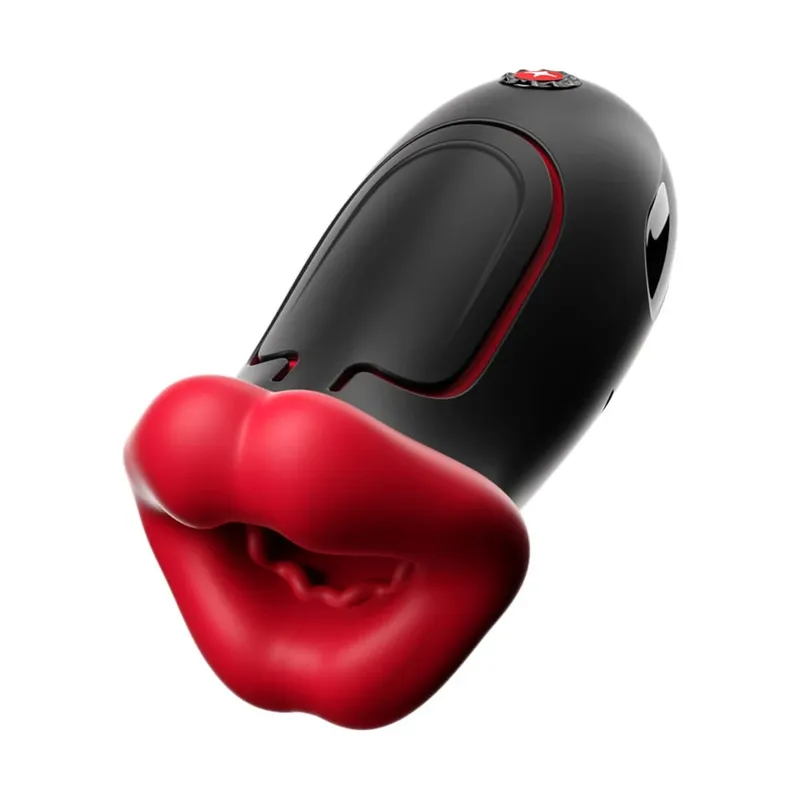 Masturbador masculino com bomba vibratória, Stroker de 9 velocidades, simulador de boquete de garganta profunda de 4,98 polegadas, sucção de controle por aplicativo para homens adultos