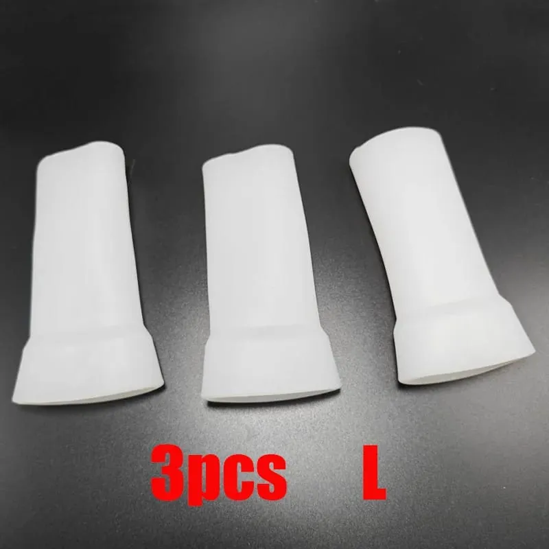S/M/L Silicone Sleeve for Vacuum Cup Extender Penis Pump Penis Enlargement/Stretcher Replacement Accessories Sex Toy for Men 18+
