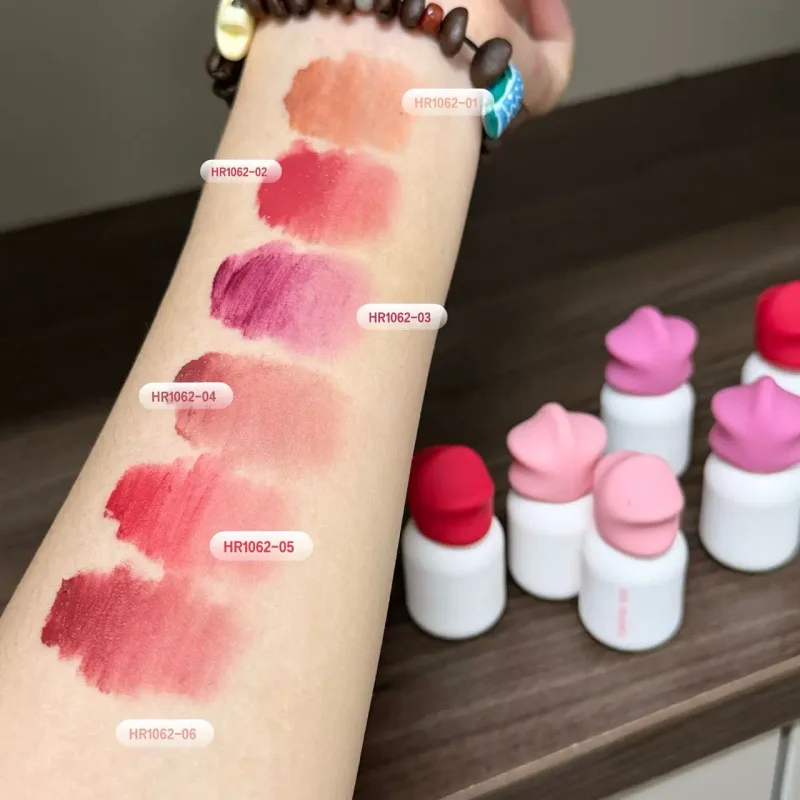 Herorange Soft Matte Lip Mud Não Secante Longo Desgaste para Viagem Diária Acessível Maquiagem