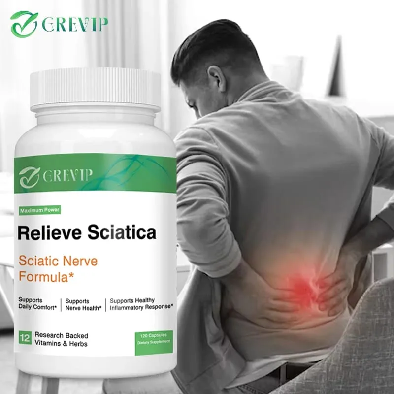 Sciatic Nerve Health Support - Improves Flexibility Strengthens Muscle and Endurance