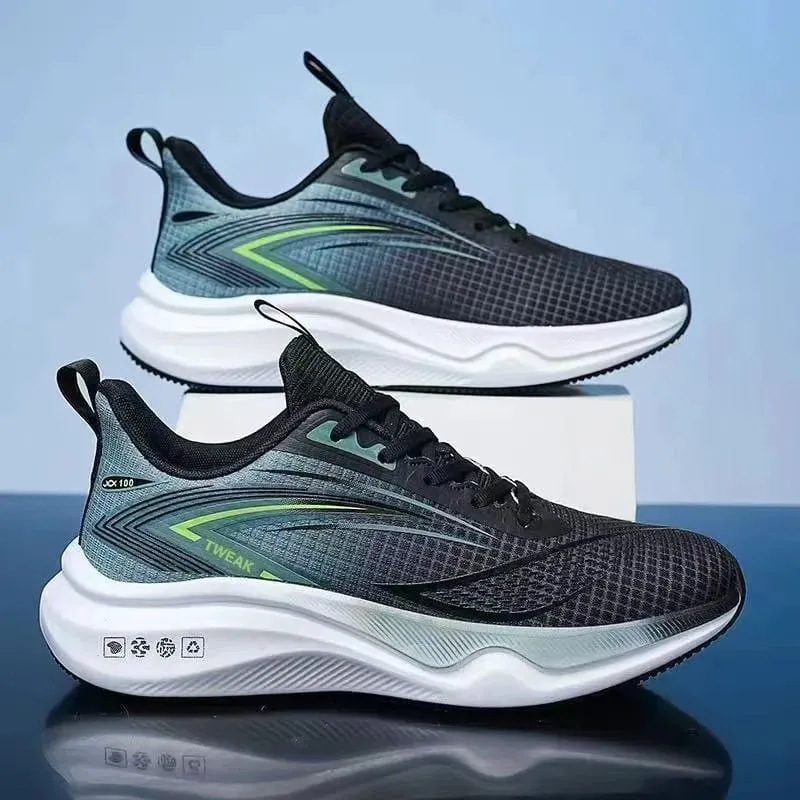 Novo tênis de corrida verão novo teste físico estudantes do ensino médio rebote amortecimento tênis masculino tenis masculino