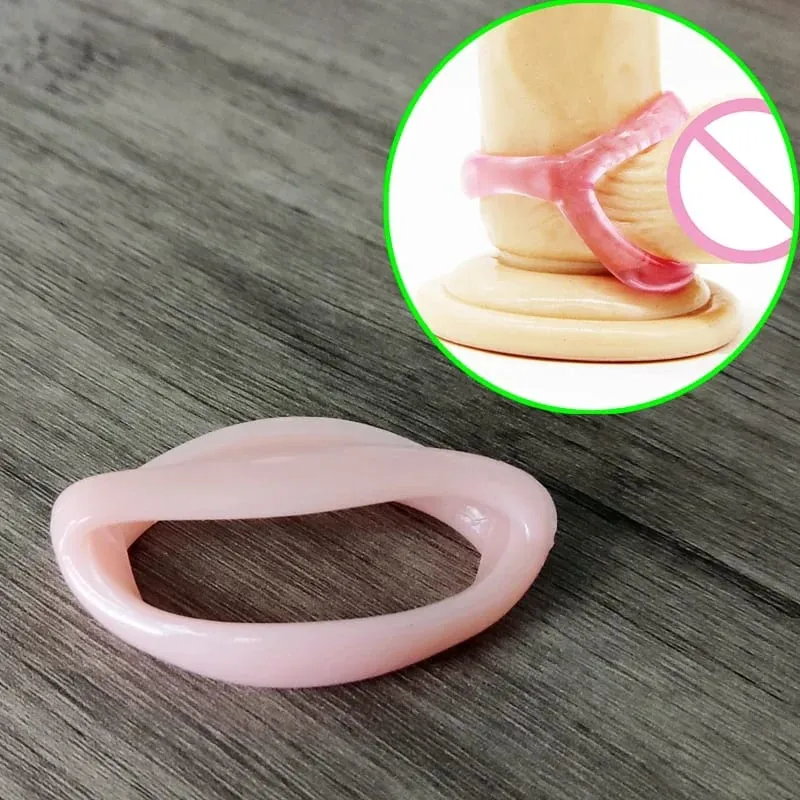Penis Ring Reusable Silicone Semen Cock Ring Penis Enlargement Delayed Ejaculation Sex Toys For Men