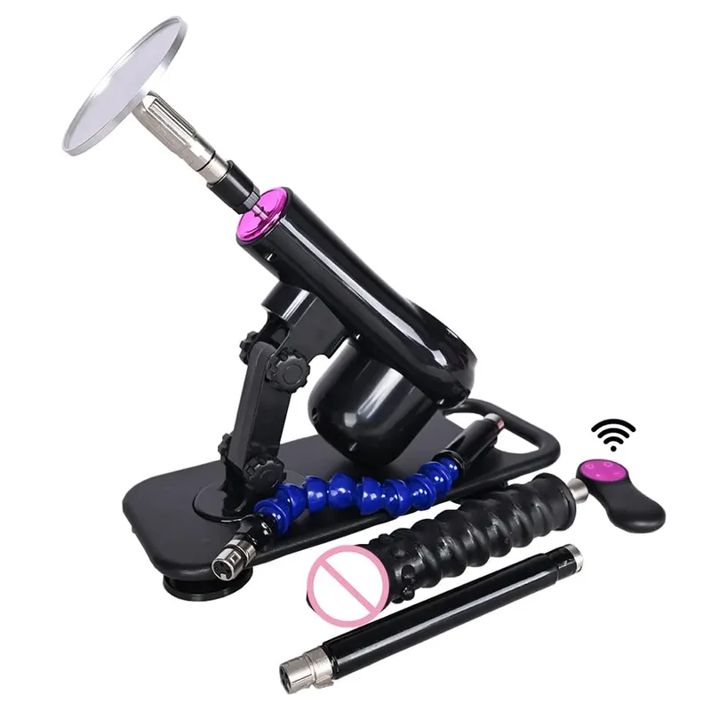 NEW Automatic Wireless Sex Machine for Woman Adjustable Masturbating Pumping SexToys for Men Couples Sex products