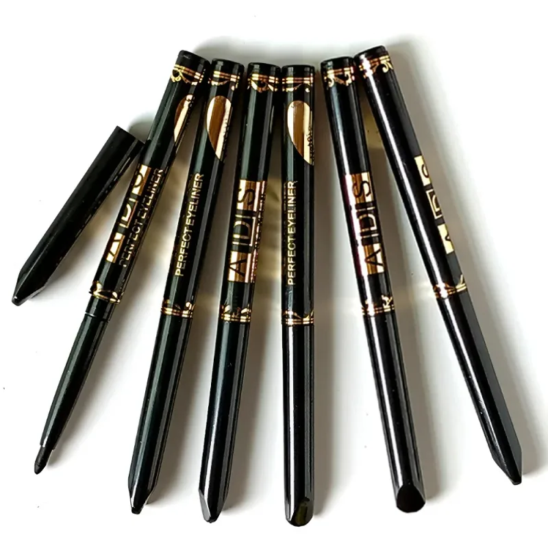 3 pçs lápis delineador de secagem rápida duradouro suave fosco delineador à prova dwaterproof água anti manchas líquido delineador caneta olhos maquiagem cosméticos