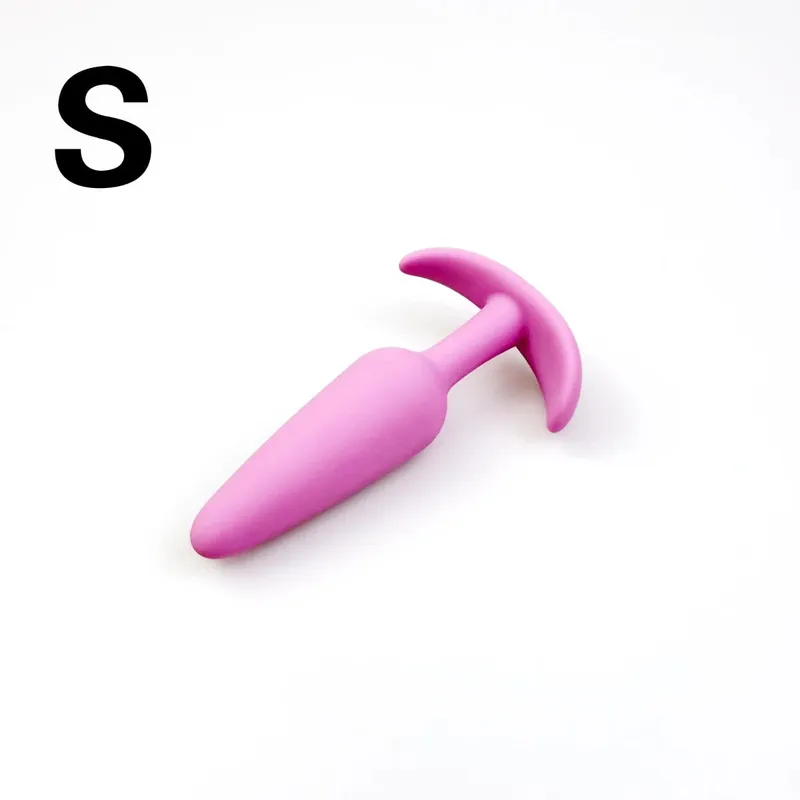 Four different sizes of silicone plugs Prostate massage anal dilators adult masturbation sexual health adult couples sex toy