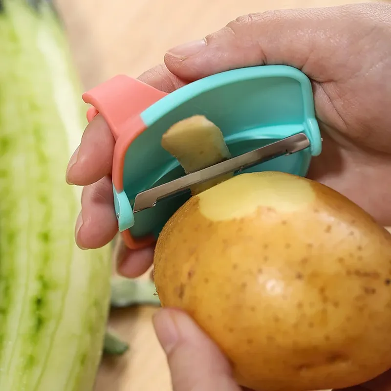 Descascador de frutas vegetais parer cortador slicer para cozinha jantar multifuncional faca cozinha cozinhar ferramentas gadgets ajudante — image 5
