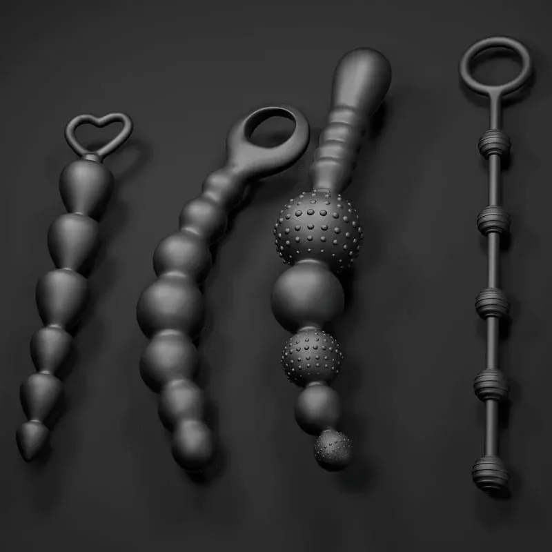 Vibrador anal macio de silicone, plugue anal para massagem de próstata, dilatador anal para adultos, brinquedos sexuais para homens, mulheres, produtos eróticos sexy gay
