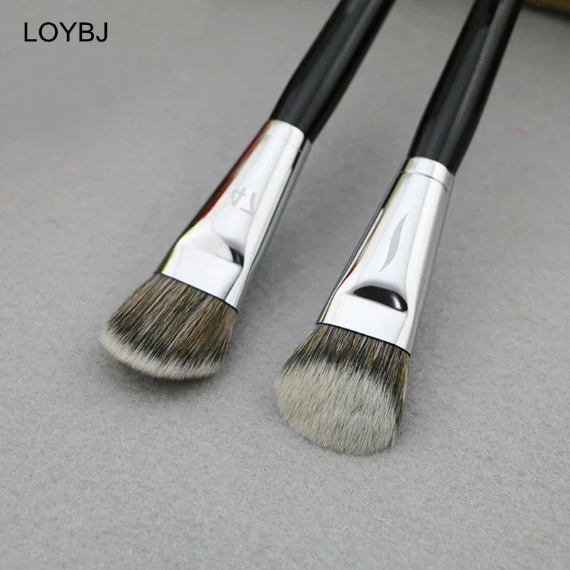 1-10 pçs pro fundação escova 47 cabeça de vassoura profissional base líquida creme corretivo pincéis feminino rosto base ferramentas de maquiagem