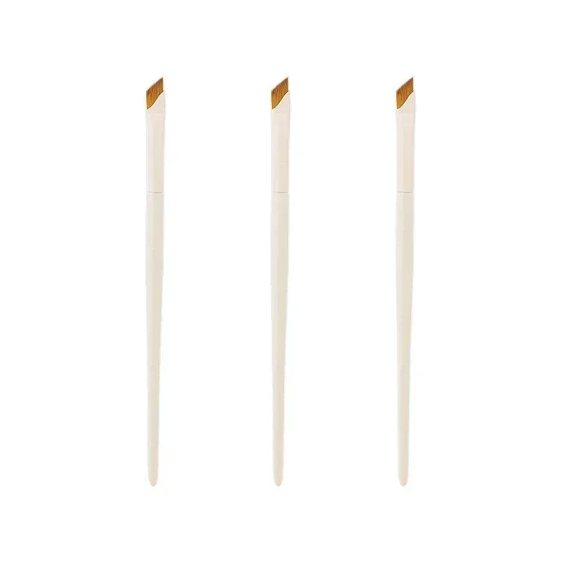 1/10PCS Blade Eyeliner Brush Eyebrow Brush Portable Flat Ultra Thin Fine Eye Liner Brow Contour White Makeup Brushes Makeup Tool
