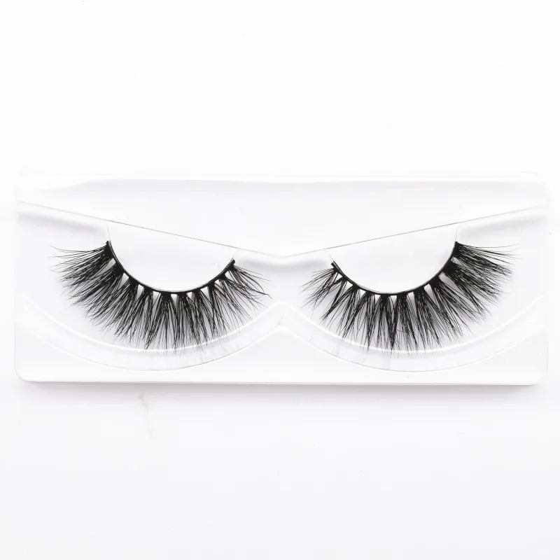 D20 Real Mink Lashes Eyelashes Extension Natural Long Winged Volume Eye Lashes Handmade Mink Fake Eyelash Makeup Lash