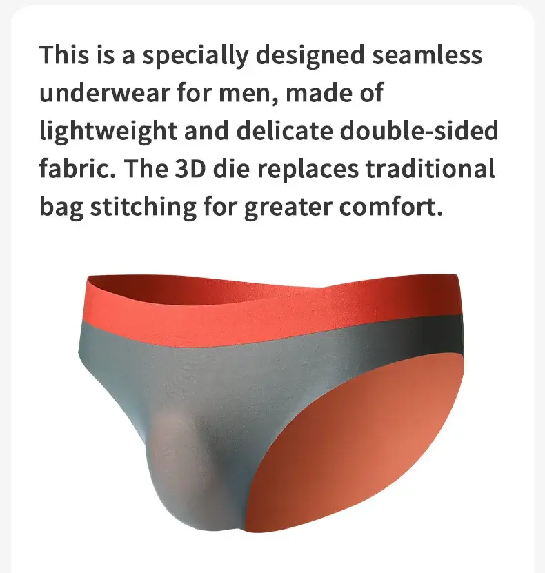 Roupa interior sem costura de seda gelo masculina 3d punch mold cuecas triangulares verão calças de fundo fino calções esportivos masculinos