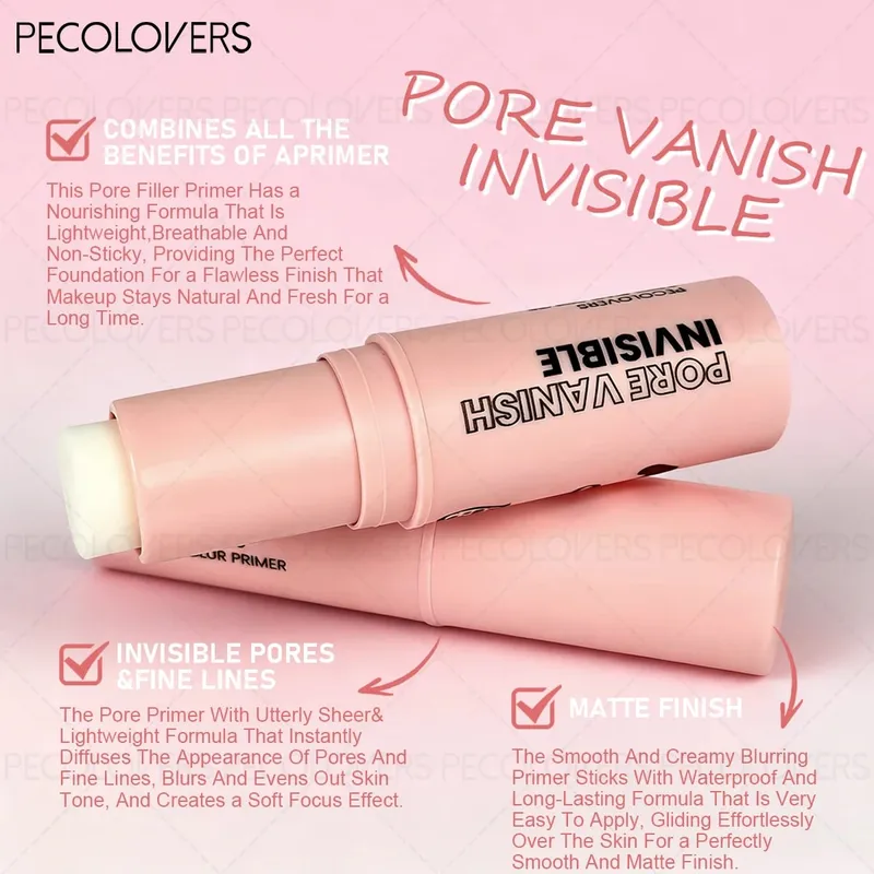 Kit de maquiagem base multifuncional, 10 peças, minimizador de poros, primer, pó fosco e 8 peças, conjunto de pincéis de maquiagem profissional