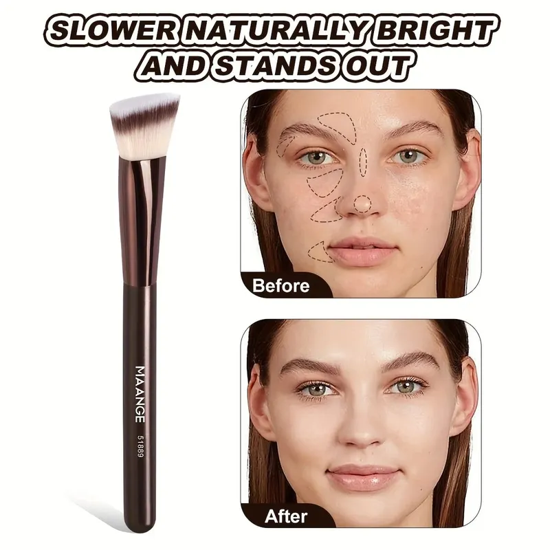 16 pçs conjunto de pincéis de rosto fundação blush corretivo sombra de olho pincéis multi-purpose conjunto de escova kabuki escova festival presente