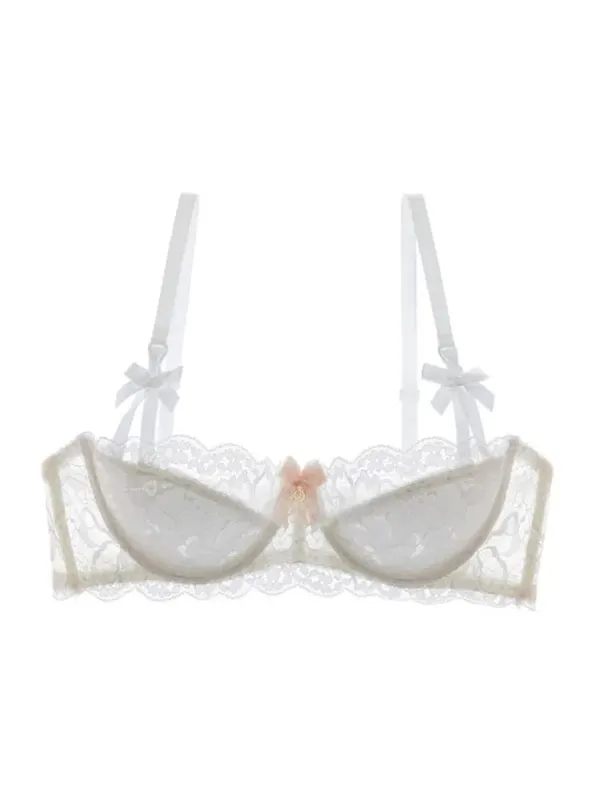 Conjunto de sutiã meia xícara de verão, tendência, fino, grande, minimizador de busto, lingerie de abstinência reunida para mulheres, sono diário, roupa casual
