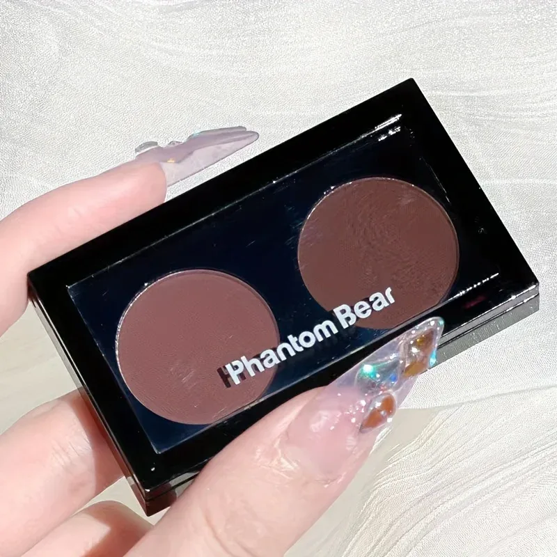 Phantom Bear Mini sombra de acabamento duplo, vários tons para maquiagem de olhos esfumaçados para festas diárias