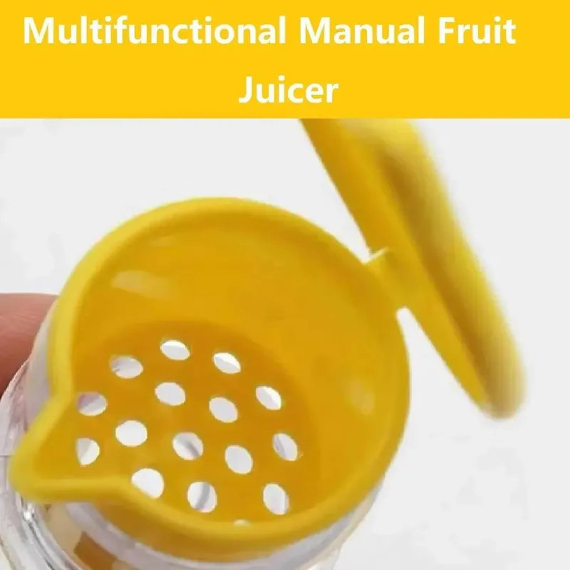 Mini espremedor de limão portátil, espremedor de limão com tampa, espremedor de limão para coquetéis, extrator de suco fácil, preservação de frescor, peças