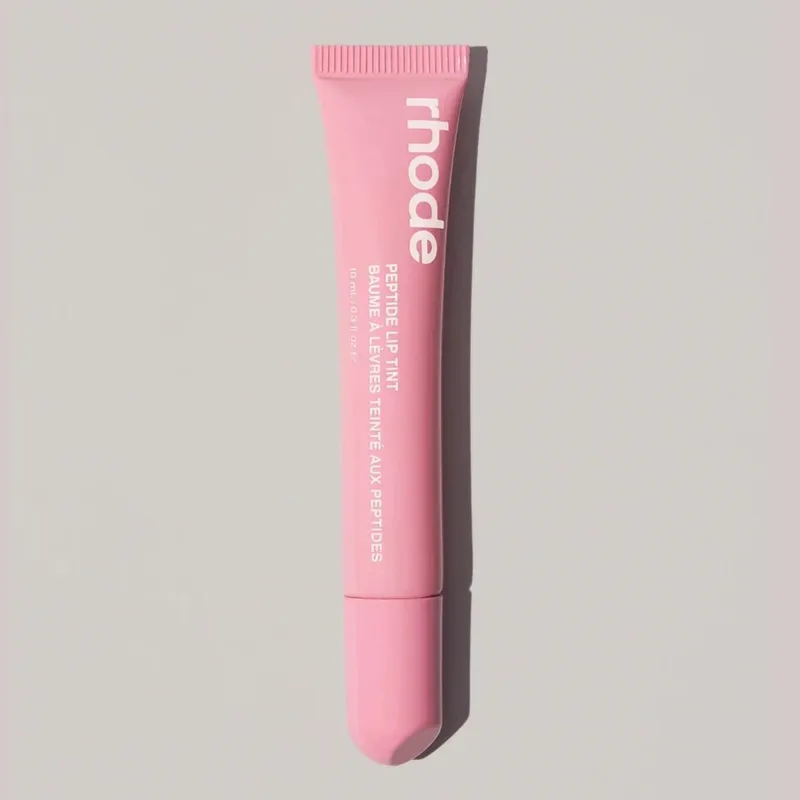 Rhodeskin Limited Edition Peptide Tint Tinted Lip Gloss Layer Nourishing Hydrates Makeup Nourishing Moisturizing Lipstick Glaze