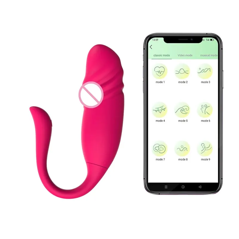 Vibradores de ponto g com controle remoto, aplicativo de longa distância, impulso vibratório, estimulador de clitóris, prazer sexual, brinquedos sexuais para mulheres