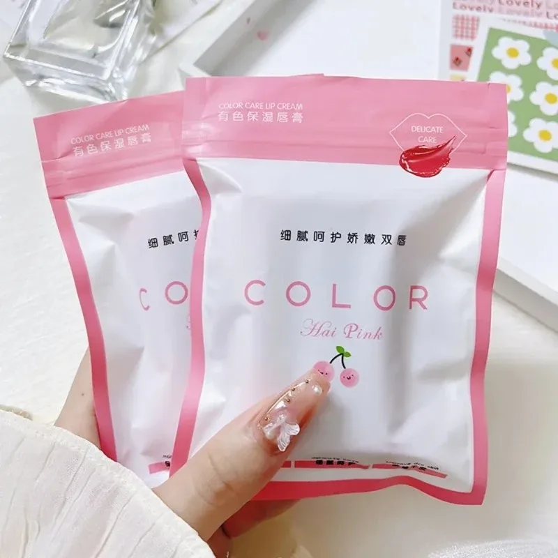 Conjunto de óleo labial com brilho de água, 3 peças, hidratante de longa duração, anti-secagem, bálsamo labial colorido, batom desbotado, conjunto de maquiagem de linha labial — image 7