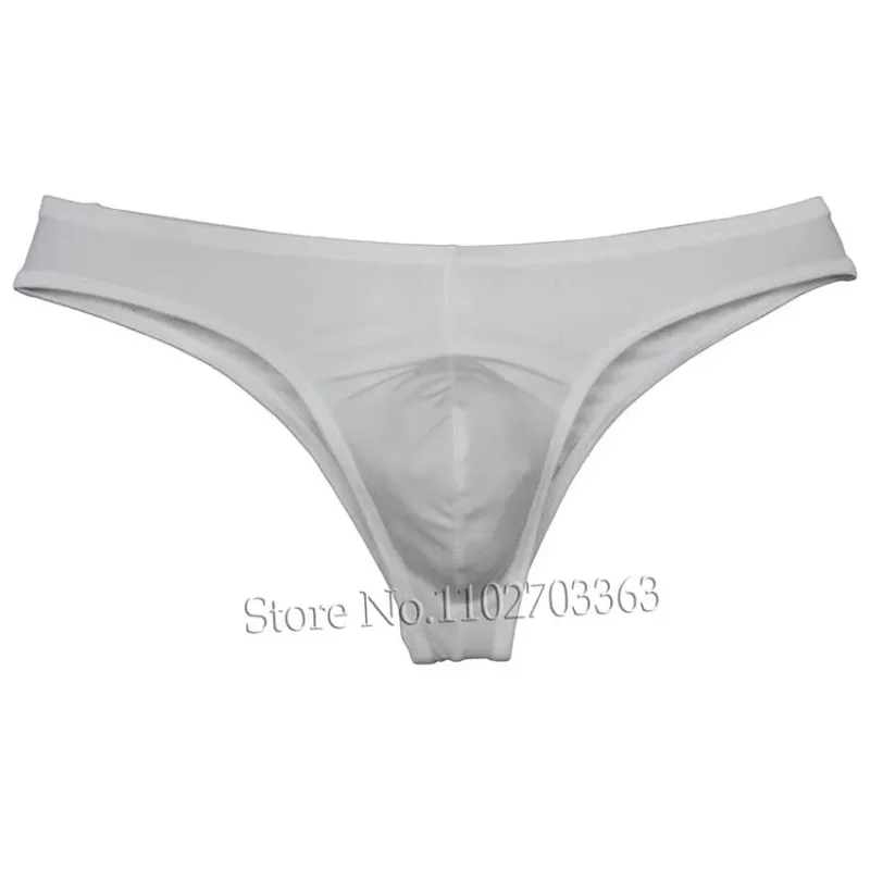 Cuecas de biquíni masculinas, cuecas triangulares, franzir as costas, micro cuecas elásticas brilhantes, verão, cintura baixa, praia, sexy, sedoso e suave — image 19