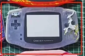Pokémon GBA Shell IPS Conjunto completo de capa para console GBA Case Shell