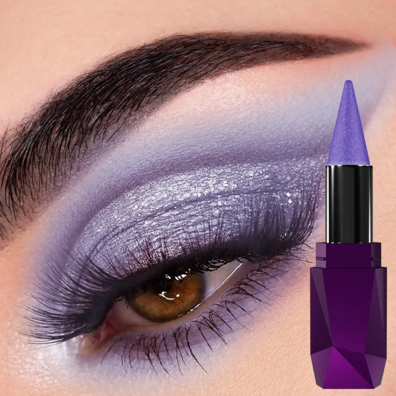 25 kleuren 1 ST Parel Oogschaduw Stick Waterdicht Langdurig Glitter & Matte Kleur Oogschaduw Make-up Gezicht Hoogtepunt Cosmetica Cadeau
