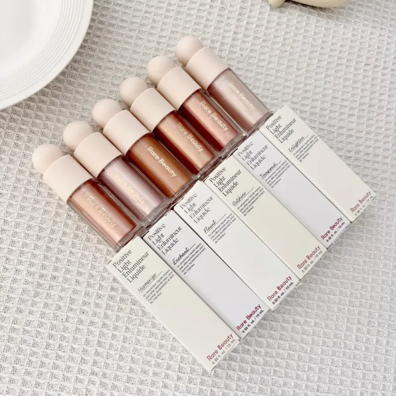 Rare Beauty Liquid Highlighter Shimmer Lasting Waterproof Natural Glow Face Body Blendable Highlight Cosmetic for Daily Party