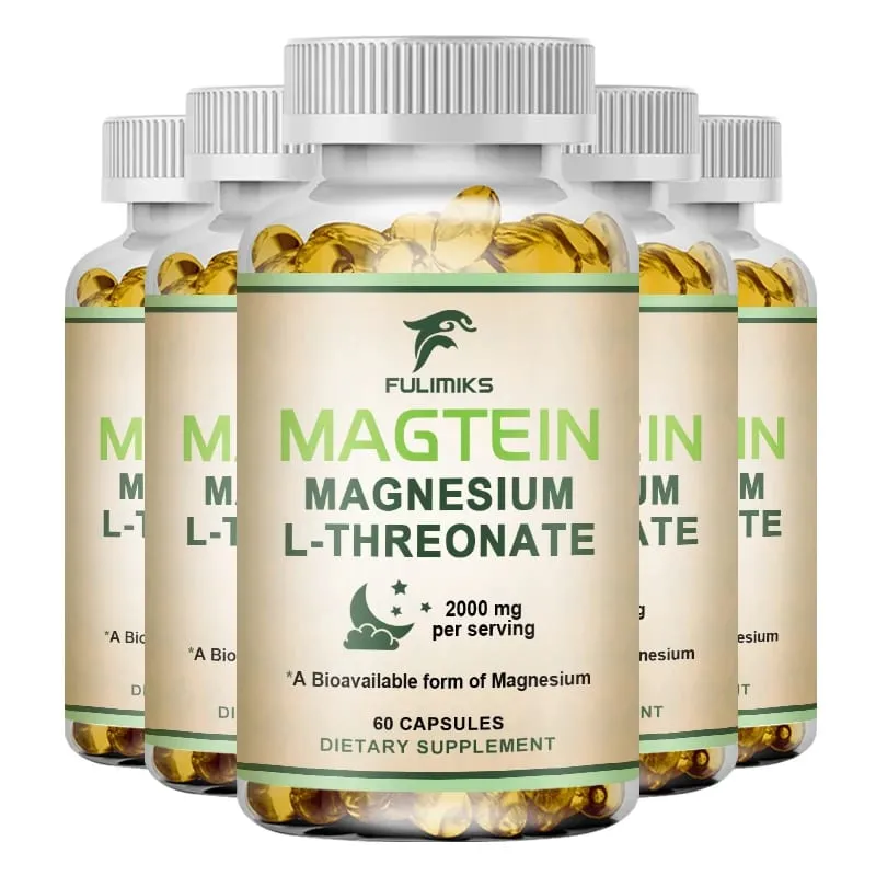 Magtein Magnesium L-Threonate Supplement Clinically Studied to Boost Brain Magnesium Improve Memory Focus & Restful Sleep