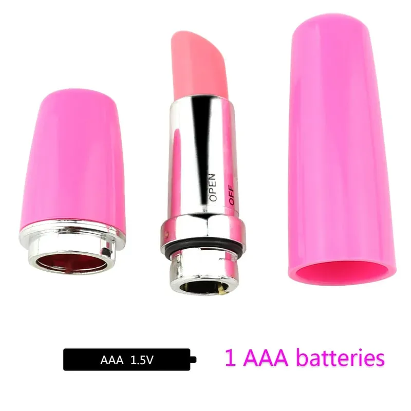 Batons Vara Mágica Vibradores Mini Vibrador Vara Batons Vibratórios Brinquedos Sexuais Ferramenta de Massagem Brinquedos Sexuais Mulheres Estimulador de Clitóris