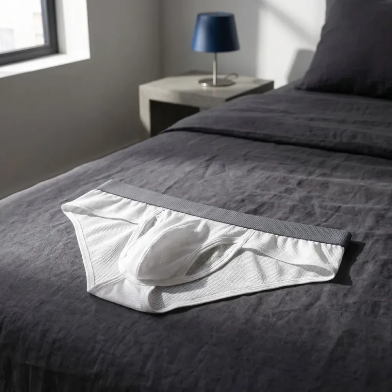 Cuecas finas de verão cuecas finas homens abertura lateral respirável calcinha de seda gelo emenda lingerie sem costura roupa interior masculina
