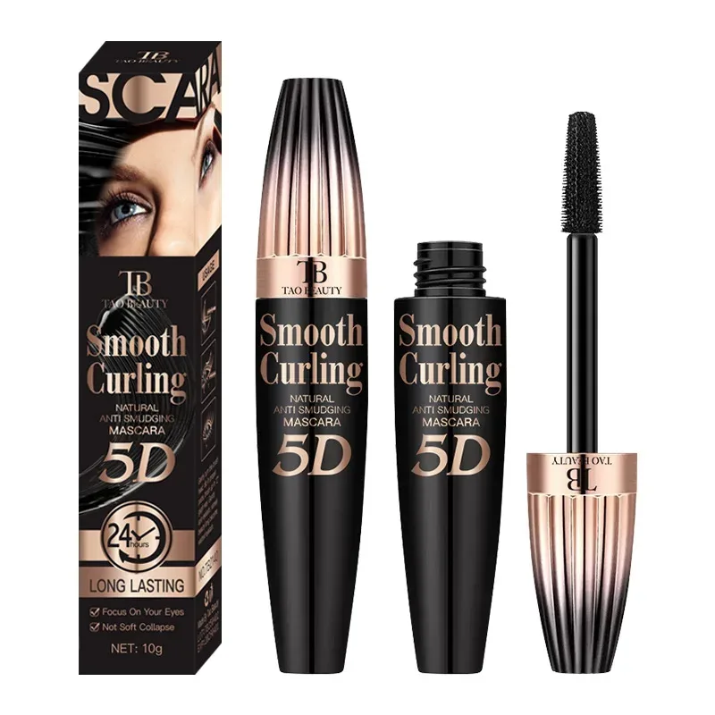 Black Waterproof Mascara for All Lengthening Makeup Products Eyelash Extension Curling Eye Lashes Mascara 7D Effect Eye Cosmetic