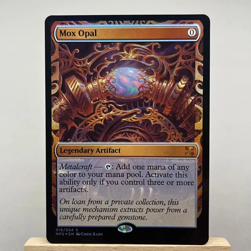 MPS FOIL2-01 TCG Cards for Home Play Proxy Sol Ring Mana Crypt Mox Opal the Mana Vault Chrome Mox Sword of