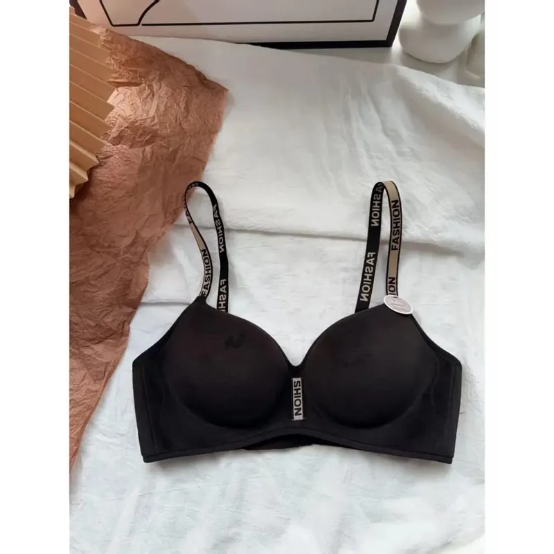 Sutiã push-up sem costura 5cm, engrossado, coleta de seios pequenos, anti-flacidez, peito plano macio, lingerie especial sem anel de aço — image 8