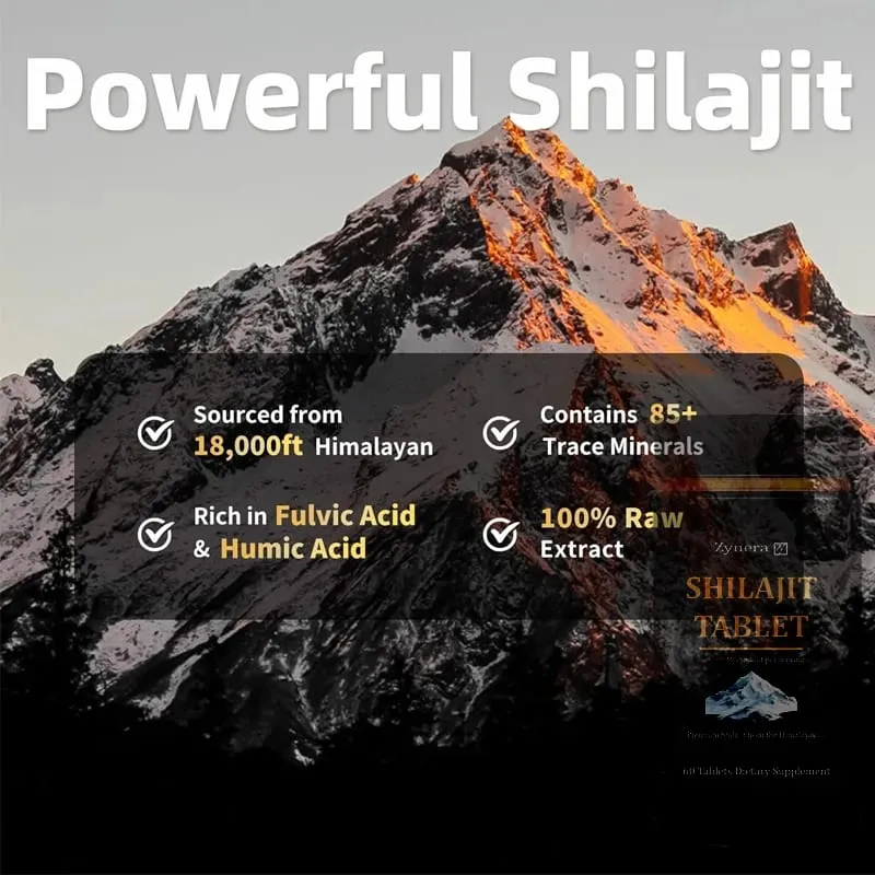 Suplemento masculino para aumento, com comprimidos de shilajit, suporte para esperma, qualidade natural, construtor de músculos, pílulas de ampliação, resistência, homem