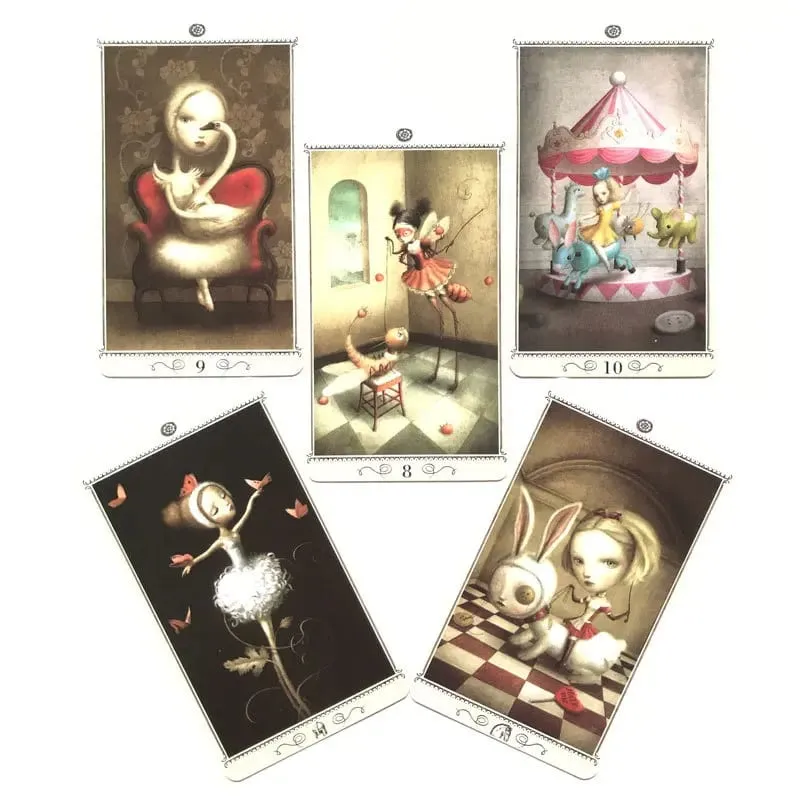 Nicoletta Ceccoli Tarot Cards Versão Inglesa Jogos de Tabuleiro