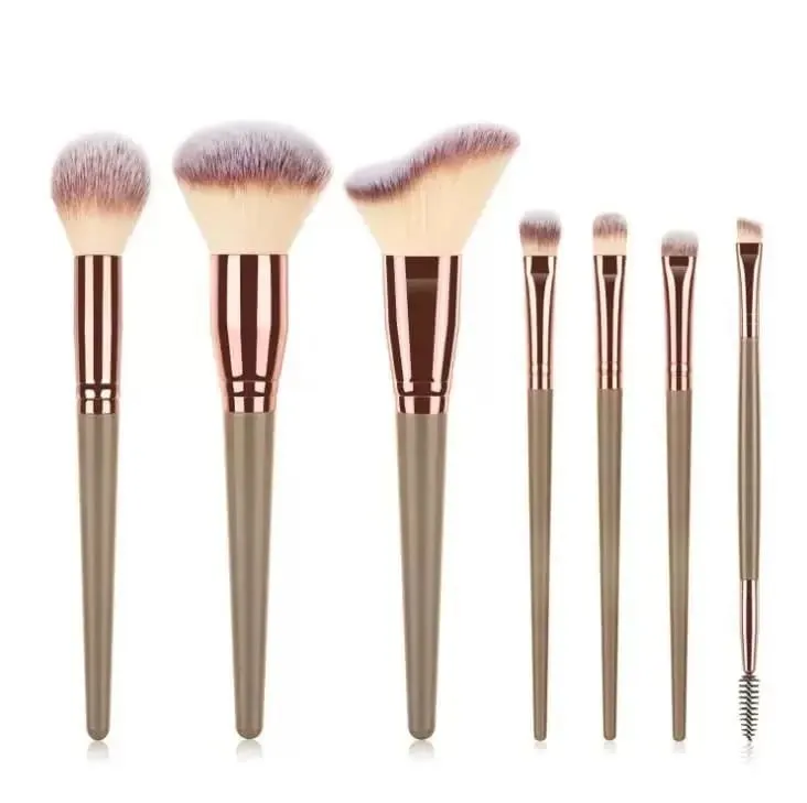 Conjunto de pincéis de maquiagem com saco, 15 peças, sombra, pó, base, lábios, ferramenta de beleza profissional, pincel de maquiagem