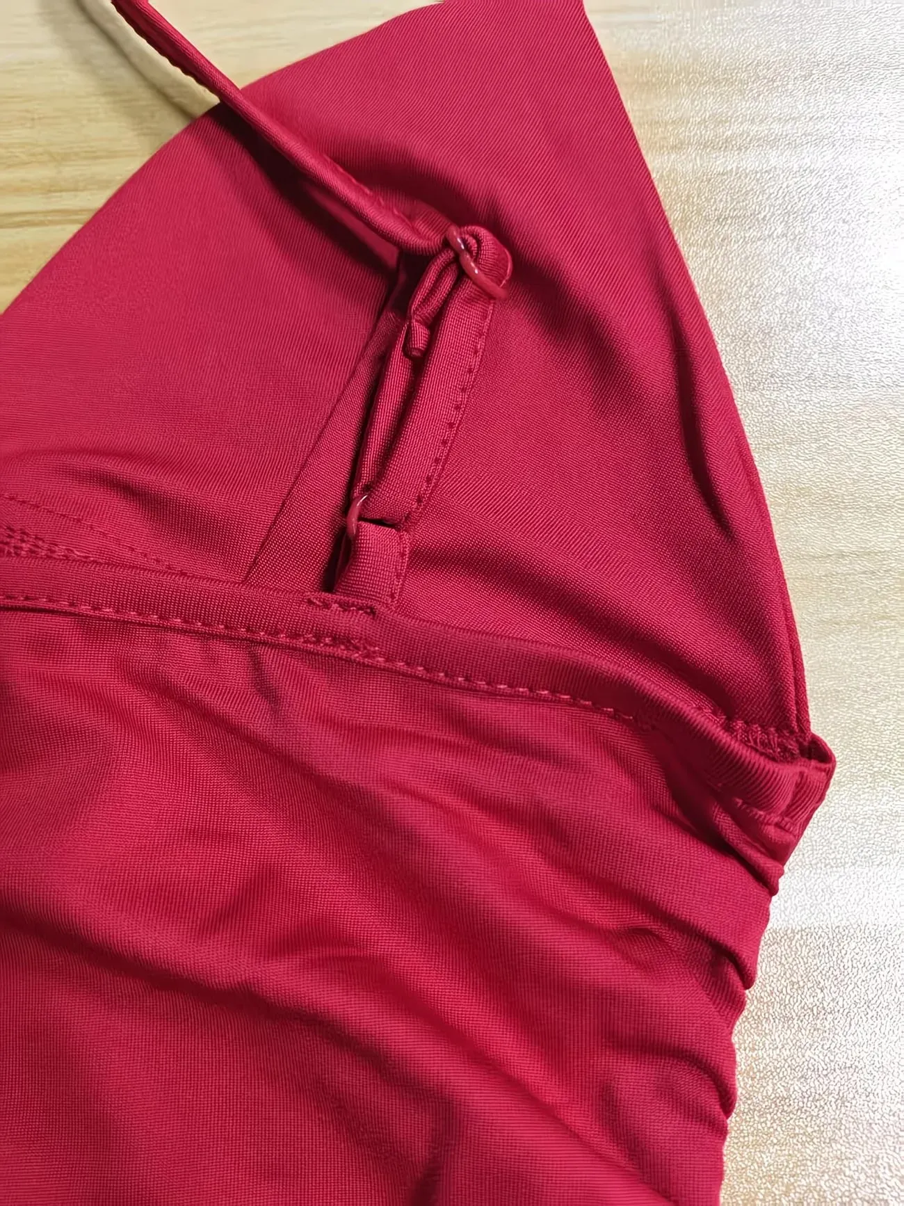 Verão feminino profundo decote em v ruched cami topo elástico fino bodycon cinta espaguete tanque colete y2k streetwear clube festa básica camisola — image 6