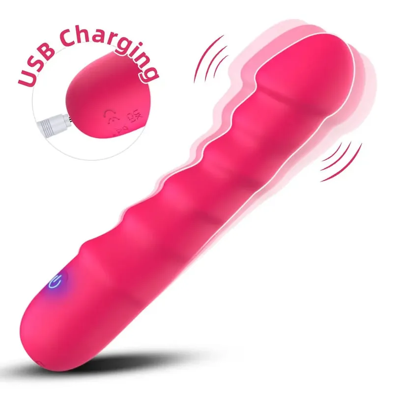 20 種模式震動器柔軟矽膠假陽具逼真陰莖強力運動 G 點陰蒂刺激器女性自慰器成人性玩具