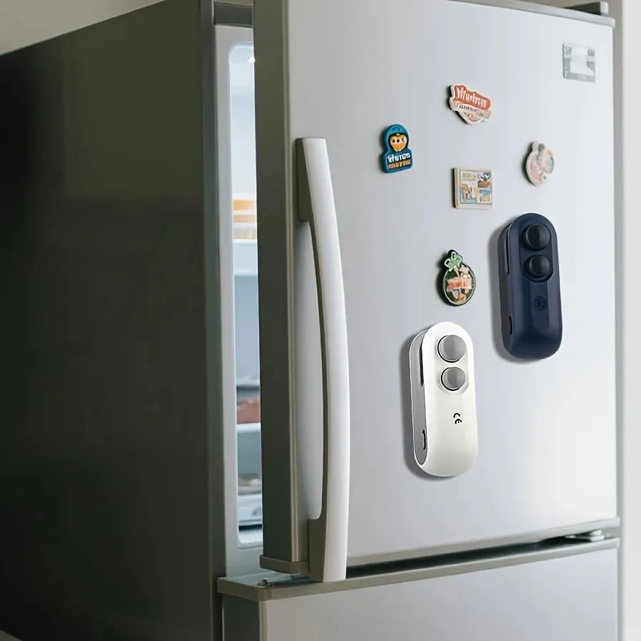 Selador de saco de lanche silencioso e portátil (pacote com 2 com cabo USB). O clipe de chip essencial para casa e camping. Reutilizável e eficiente — image 3