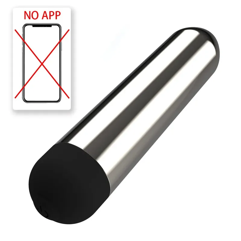 Poderoso vibrador bala app controle bluetooth clitóris g ponto estimulação massageador mini estimulador de buceta anal brinquedo sexual para mulher