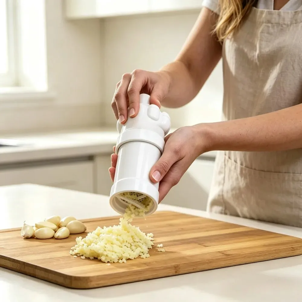 1 PCS Mini Multi-funcional Cortador de Alho Ferramenta de Cozinha Prensa de Alho