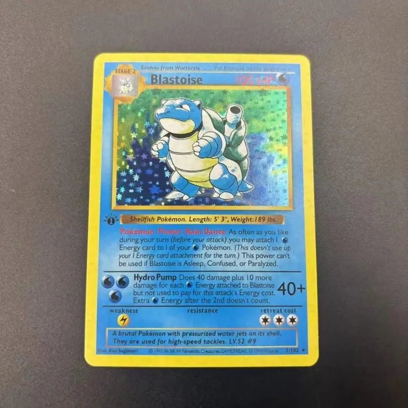 Cartões de coleção DIY 1999 1ª EDIÇÃO Cartão único feito sozinho, jogo clássico de cartas de anime, brinquedo de presente