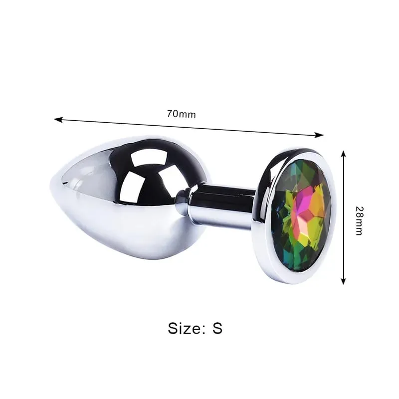 Rabbit Tail Fox Tail Anal Plug Metal Butt Plug Prostate Massager BDSM Cosplay Erotic Sex Toys For Women Couples Adults Sex Game