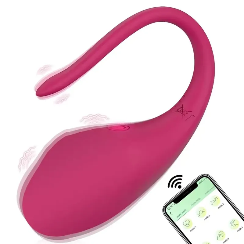 Poderoso wearable app controle ovo vibrador tipo u estimulador vaginal clitoriano para casais massagem g ponto brinquedo sexual para mulher 18 +