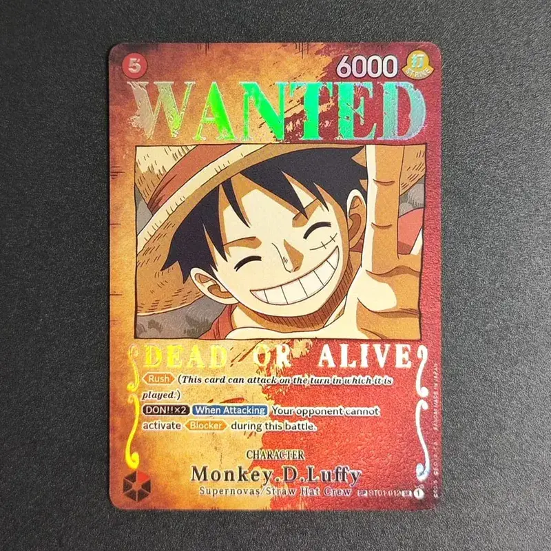 Cartão proxy de uma peça, Luffy Shanks ACE Roger Ensine Kaido, cartão de personagem querido, arte alternativa, coleção em inglês, cartões de anime — image 9