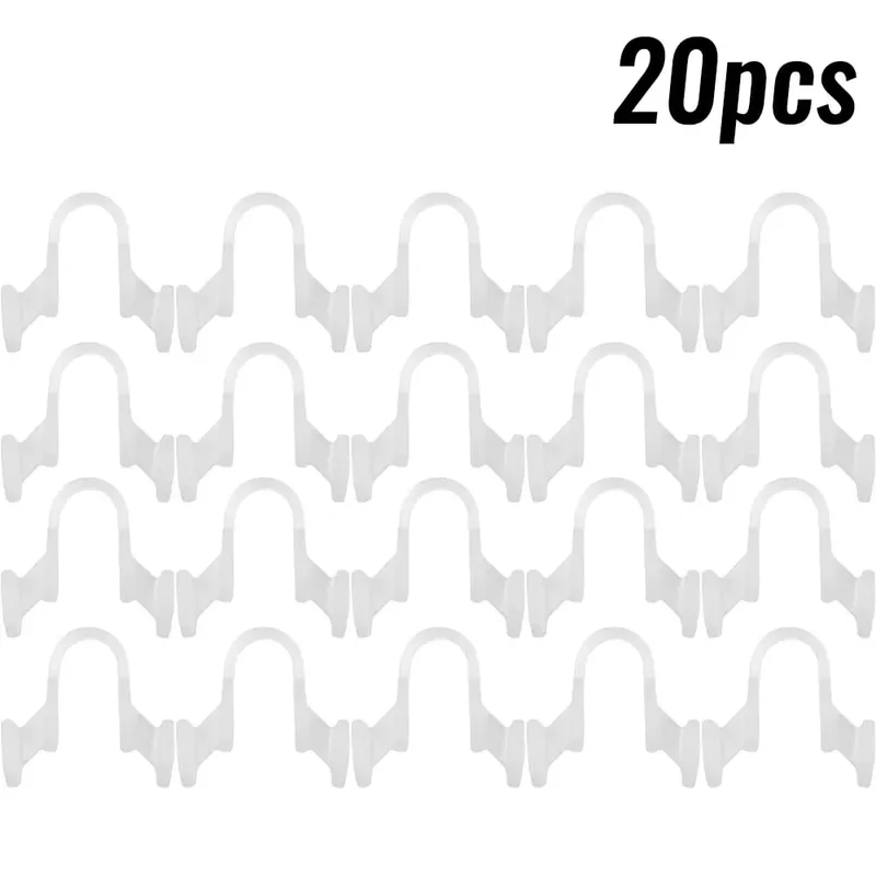 10-30pcs Stop Snoring Device TPR Elastic Nose Clip Anti-Snoring Supplies To Prevent Snoring Good Sleep Easy Breath Nasal Clip