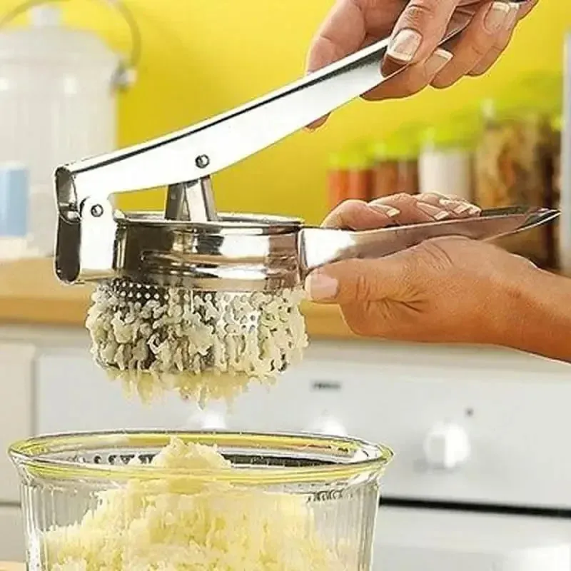 1 pçs de aço inoxidável máquina batata para batata frutas vegetais espremedor presser espremedor batata ricers cozinha cozinhar ferramentas