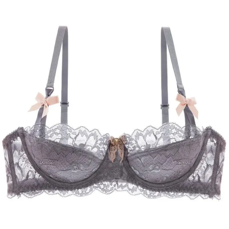 Conjunto de sutiã meia xícara de verão, tendência, fino, grande, minimizador de busto, lingerie de abstinência reunida para mulheres, sono diário, roupa casual